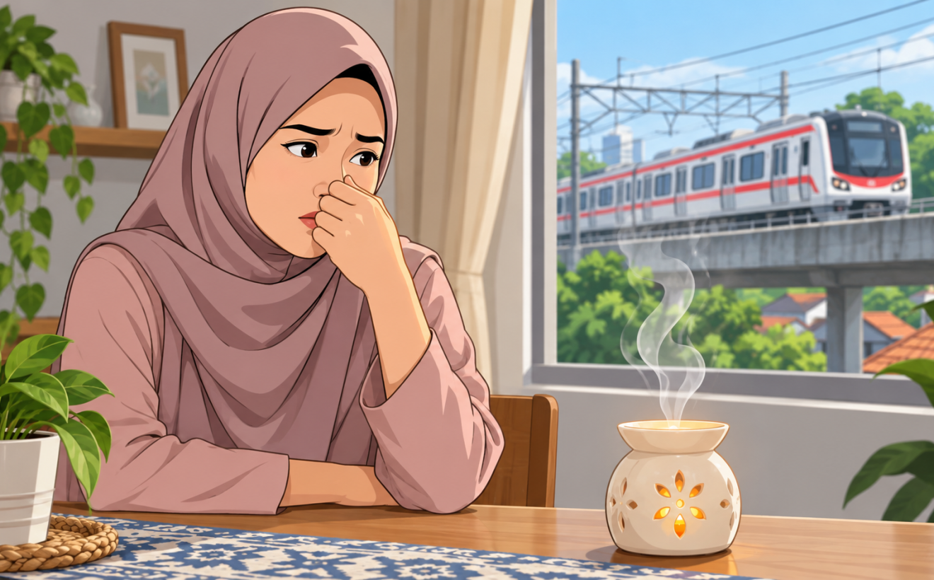 Sikap KAI Commuter soal Viral Ibu Hirup Kamper