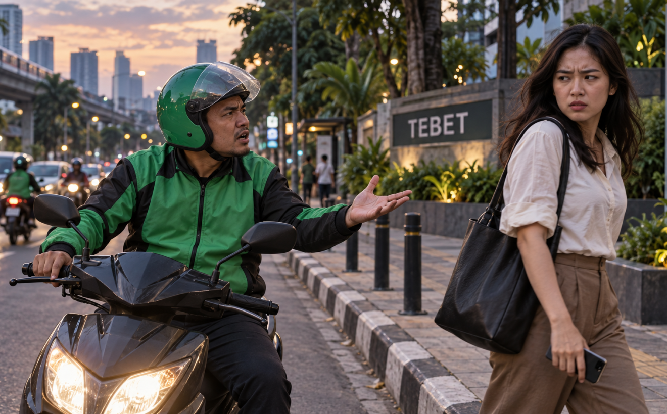 Gojek Putus Mitra Driver yang Maki dan Turunkan Penumpang di Tebet