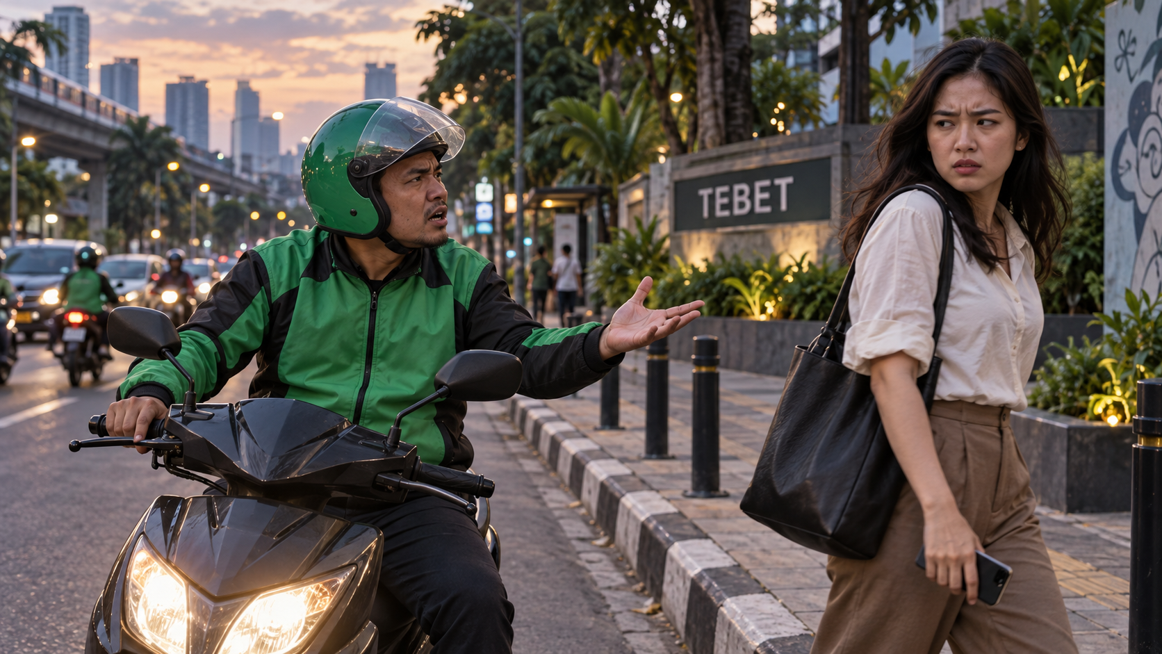 Gojek Putus Mitra Driver yang Maki dan Turunkan Penumpang di Tebet