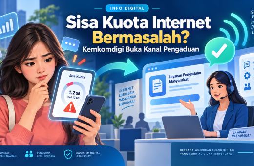 Sisa Kuota Internet Bermasalah? Kemkomdigi Buka Kanal Pengaduan