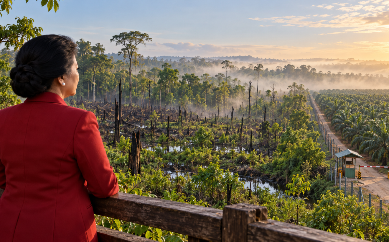 Hasto Cerita Kebijakan Megawati Cegah Hutan Bekas Karhutla Jadi Kebun Sawit