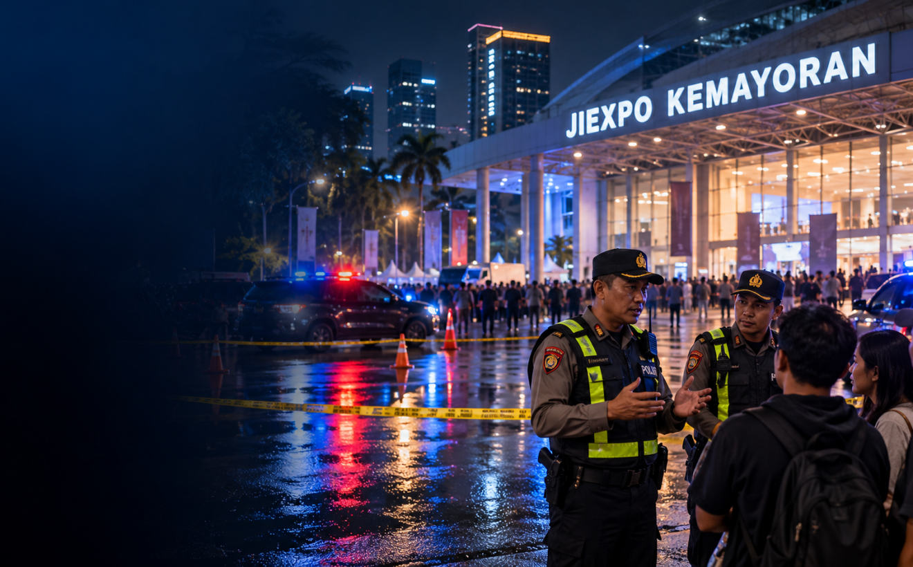 Viral Dugaan Pengeroyokan di JIExpo Kemayoran, Polisi Beri Penjelasan
