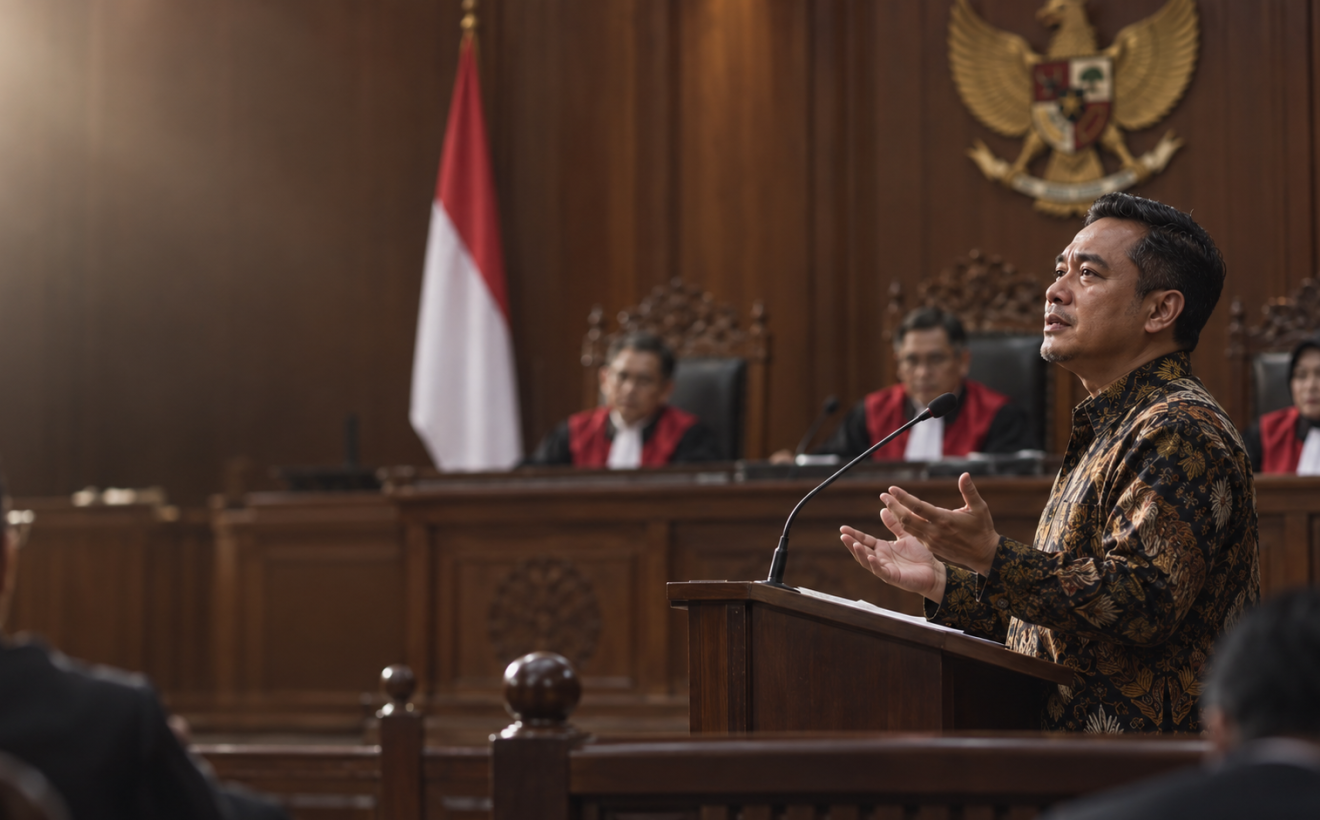 Bacakan Pleidoi, Hery Susanto Minta Dibebaskan