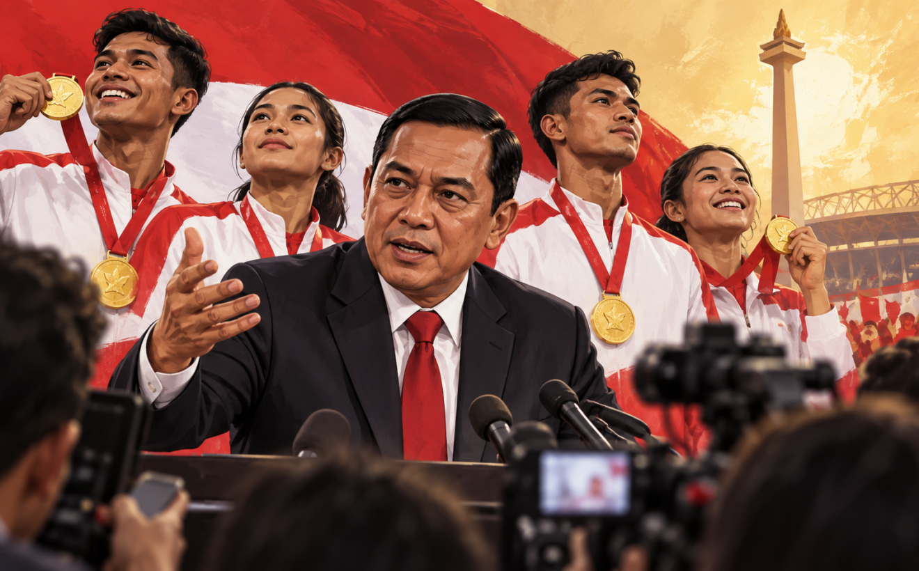 Sugiono Minta Menpora Hitung Tambahan Bonus Atlet Peraih Emas