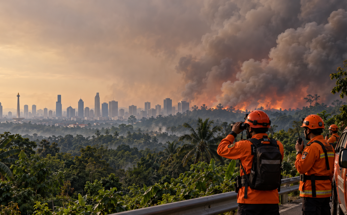 Asap Kebakaran Hutan Terdeteksi di Jakarta, DPRD Minta Warga Tak Panik