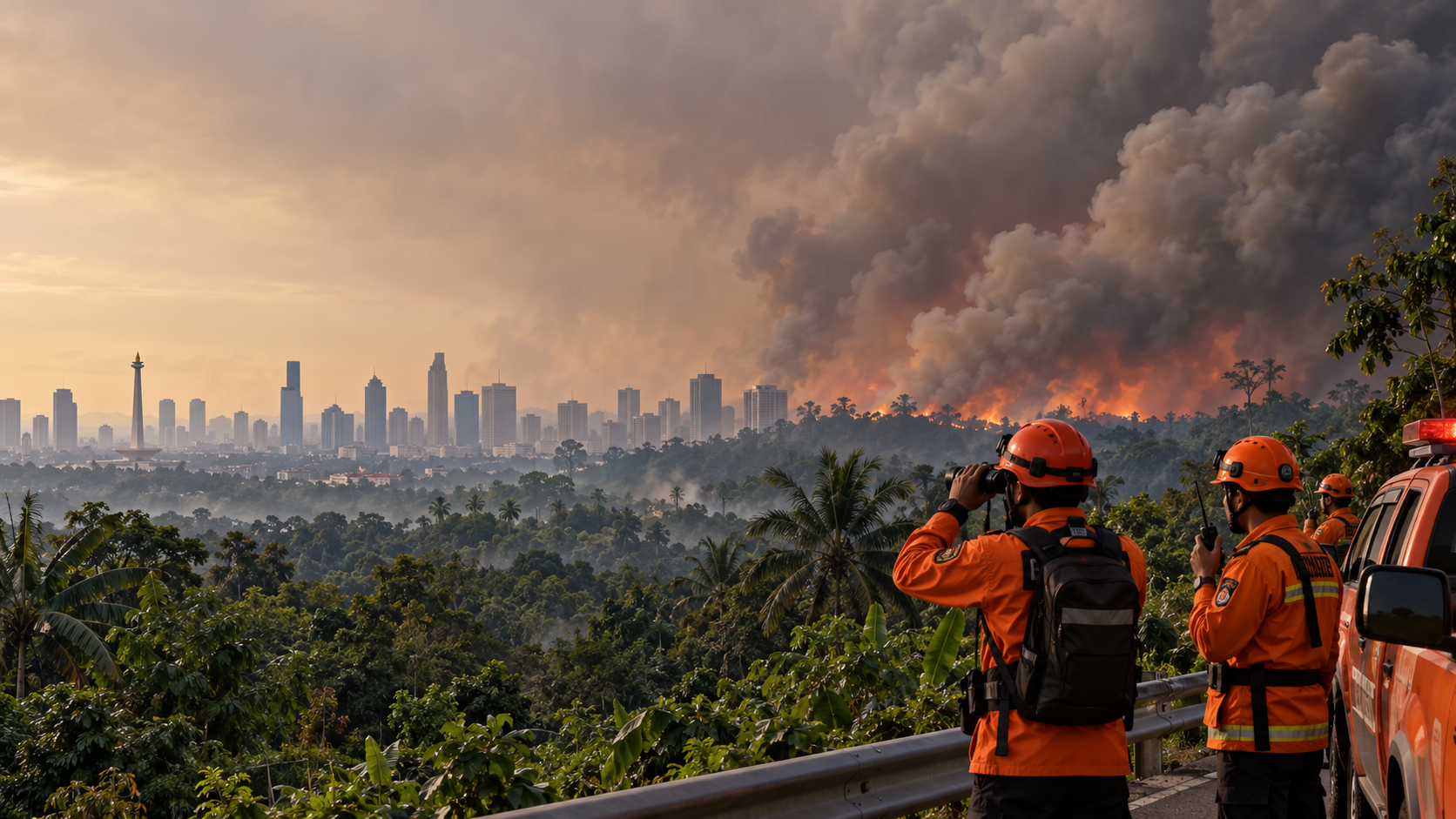 Asap Kebakaran Hutan Terdeteksi di Jakarta, DPRD Minta Warga Tak Panik