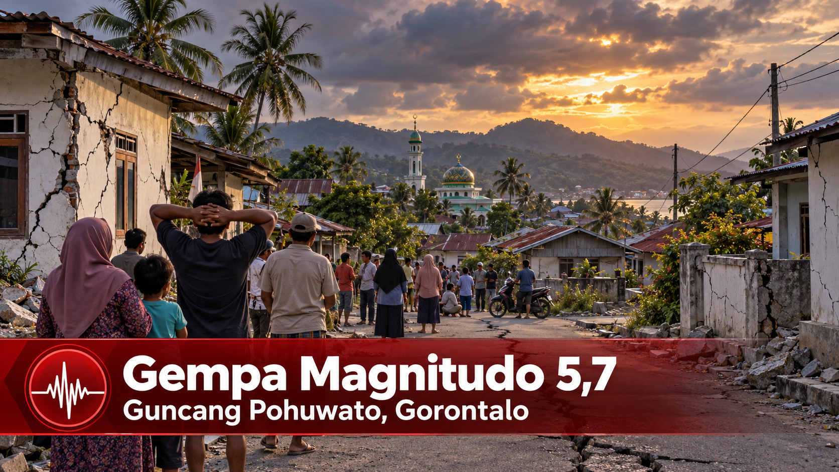 Gempa Magnitudo 5,7 Guncang Pohuwato Gorontalo