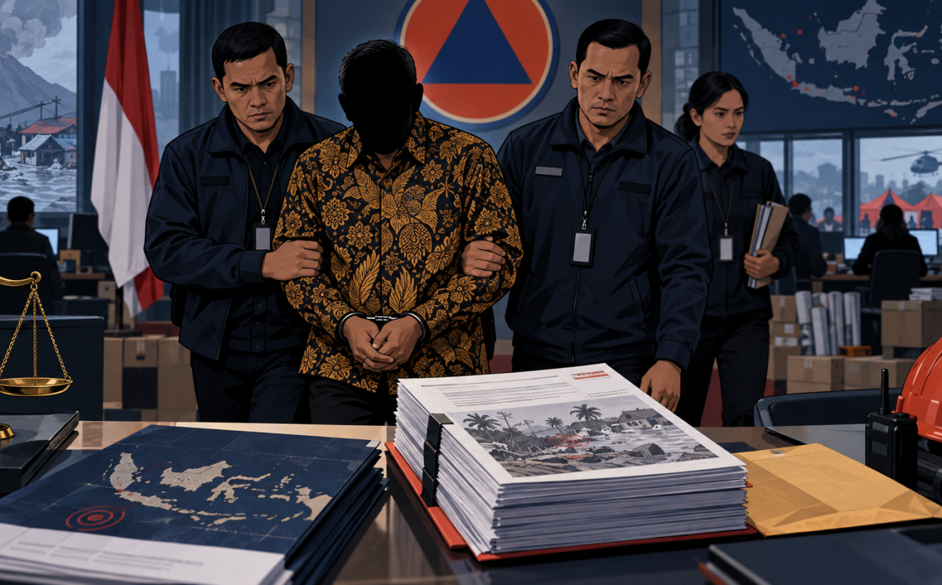 OTT Pejabat BNPB Terkait Dana Siap Pakai untuk Kebencanaan