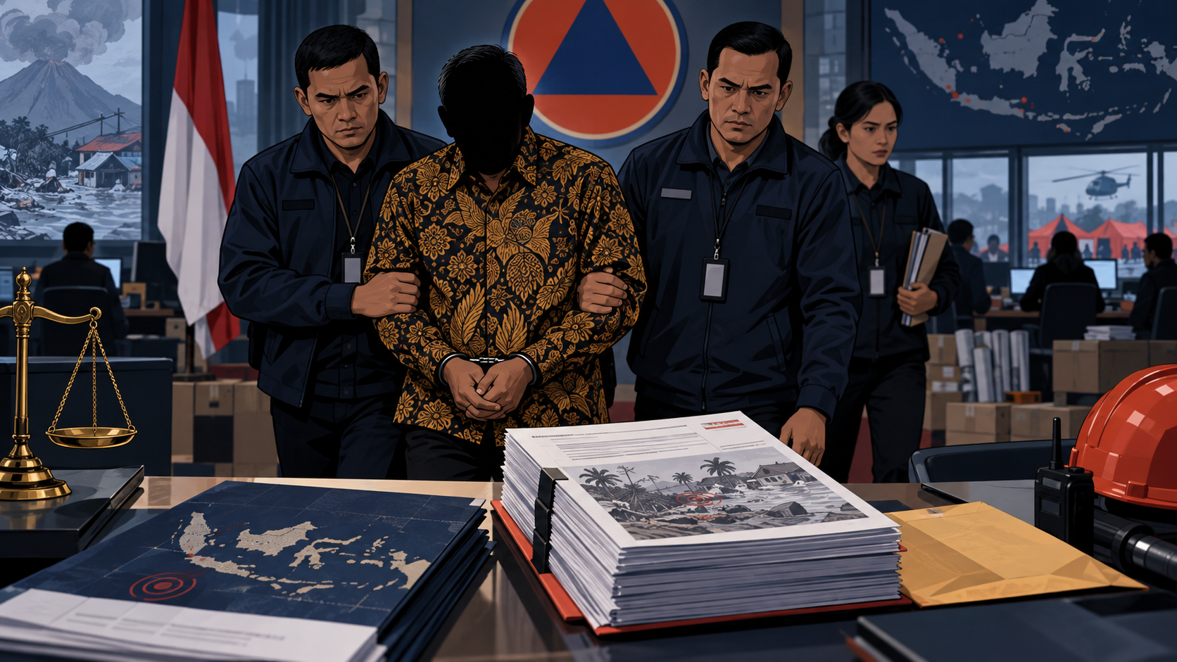 OTT Pejabat BNPB Terkait Dana Siap Pakai untuk Kebencanaan