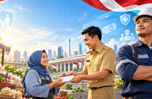 Dua Tahun Prabowo-Gibran, Pemerintah Perkuat Bansos dan Perlindungan Pekerja