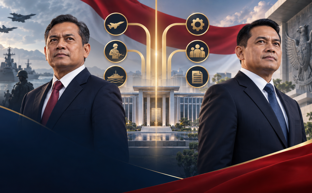 Ini Pembagian Tugas Richard Tampubolon dan Yusuf Jauhari di Kemenhan