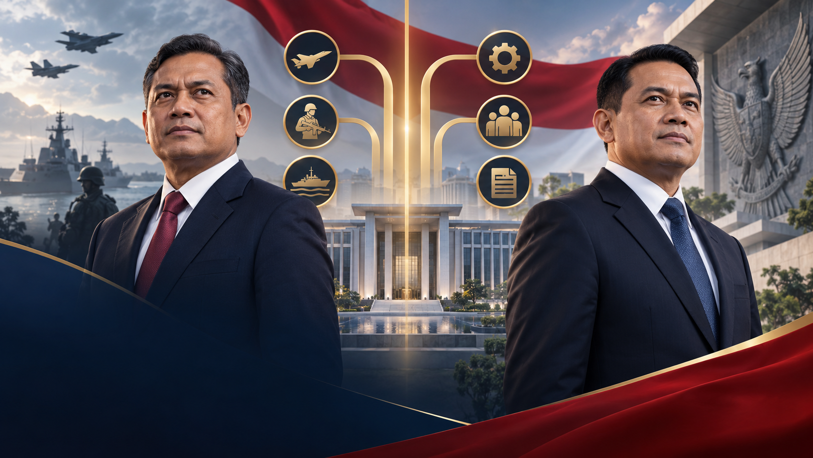 Ini Pembagian Tugas Richard Tampubolon dan Yusuf Jauhari di Kemenhan