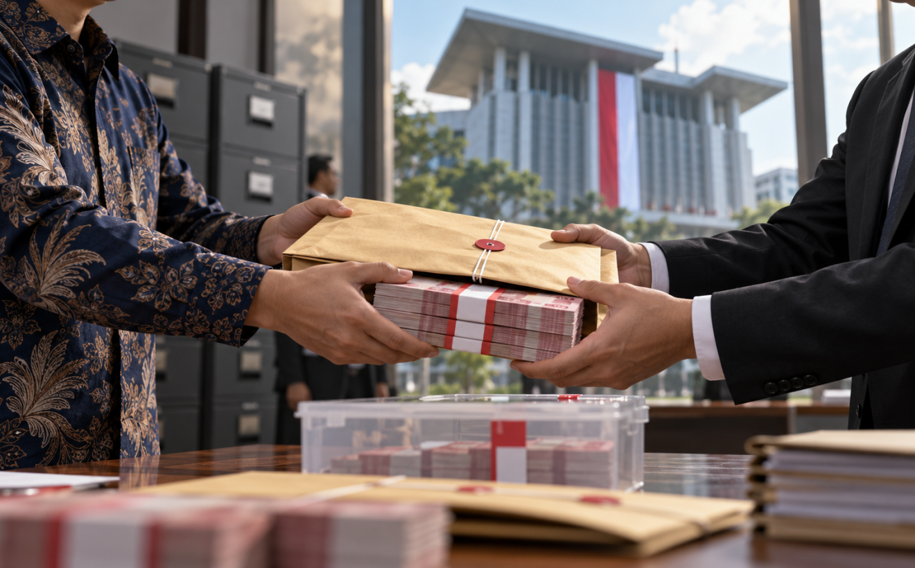 PCNU Serahkan Uang ke KPK terkait Kasus ATR/BPN, Nilainya Ratusan Juta