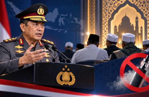 Kapolri Minta MUI Kaji Fatwa Haram Vape