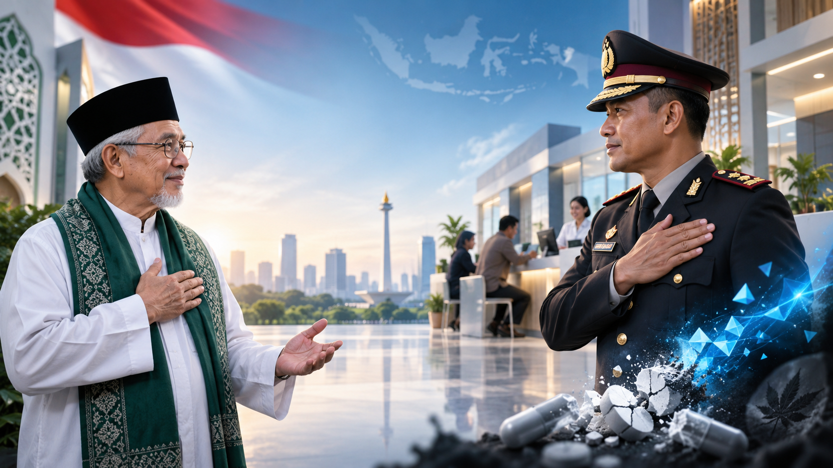 PBNU Dukung Kapolri Suyudi Berantas Narkoba dan Benahi Pelayanan