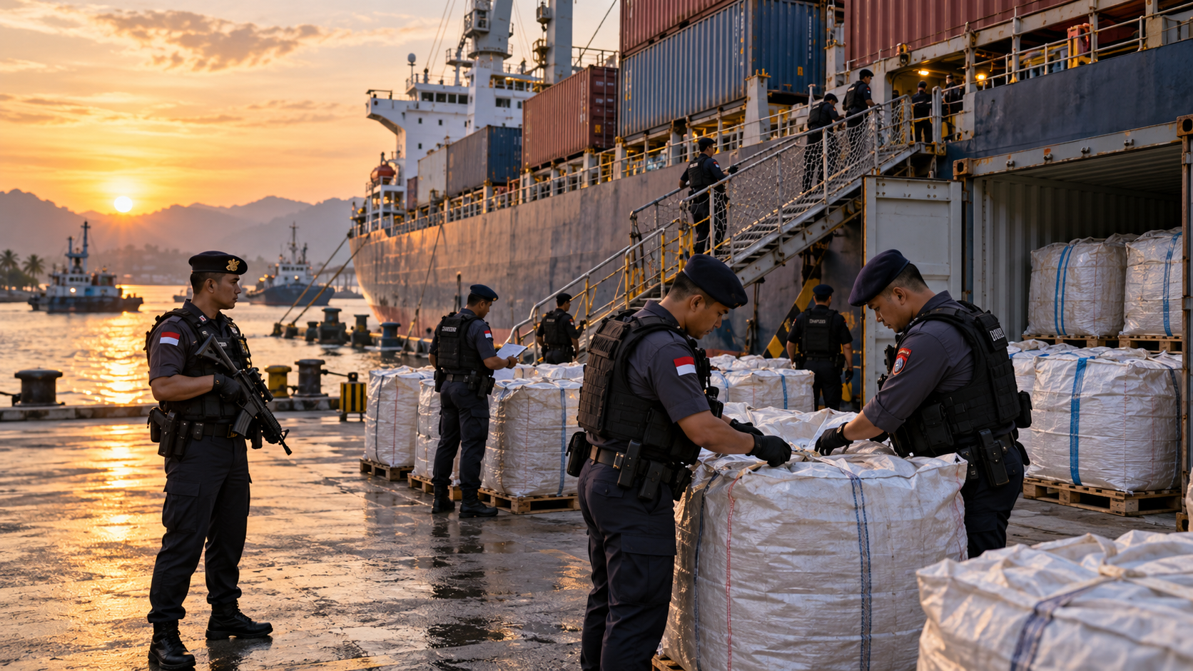 Awal Kecurigaan Polisi terhadap Kapal Pembawa 1,16 Ton Ketamin