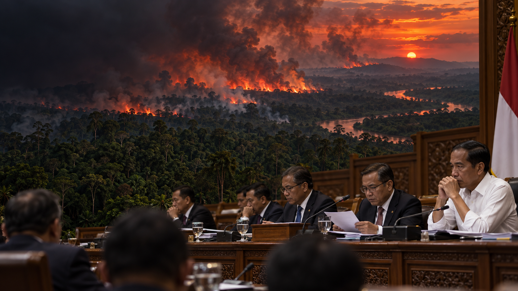 DPR Minta Prabowo Buka Data 52 Perusahaan Terkait Kebakaran Hutan