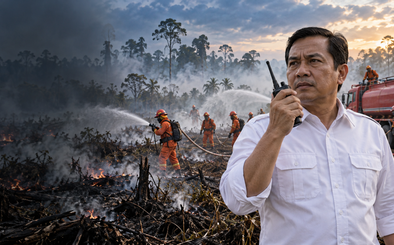 Menteri LH: Semua Kekuatan Bekerja Padamkan Karhutla, Enggak Benar Kita Abai