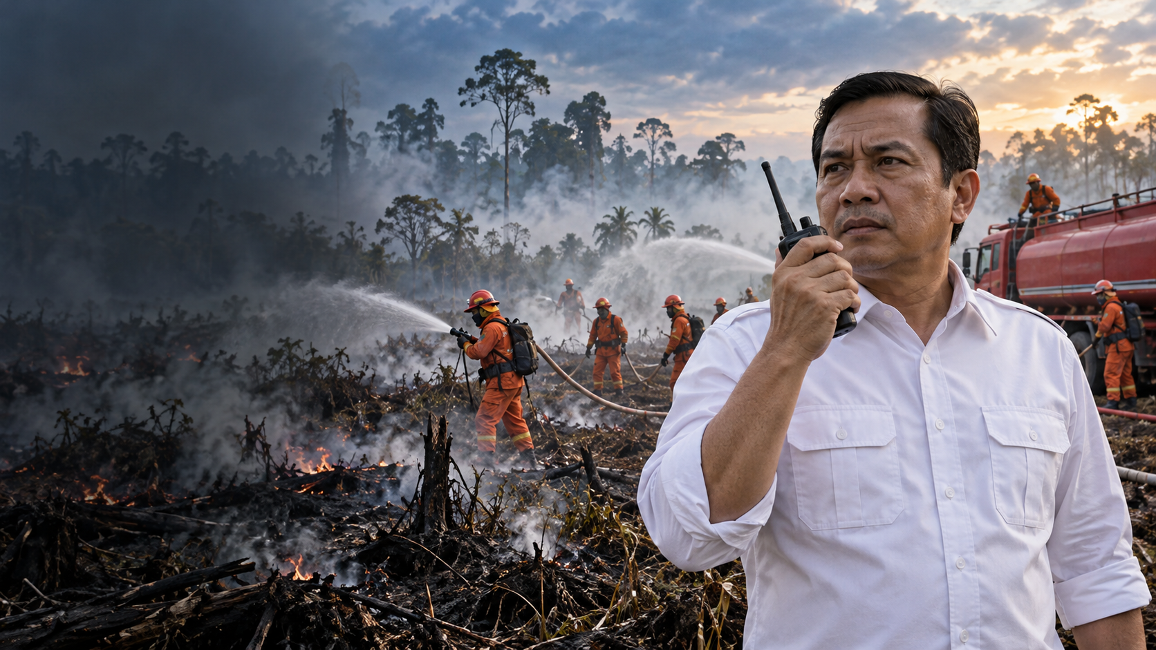 Menteri LH: Semua Kekuatan Bekerja Padamkan Karhutla, Enggak Benar Kita Abai