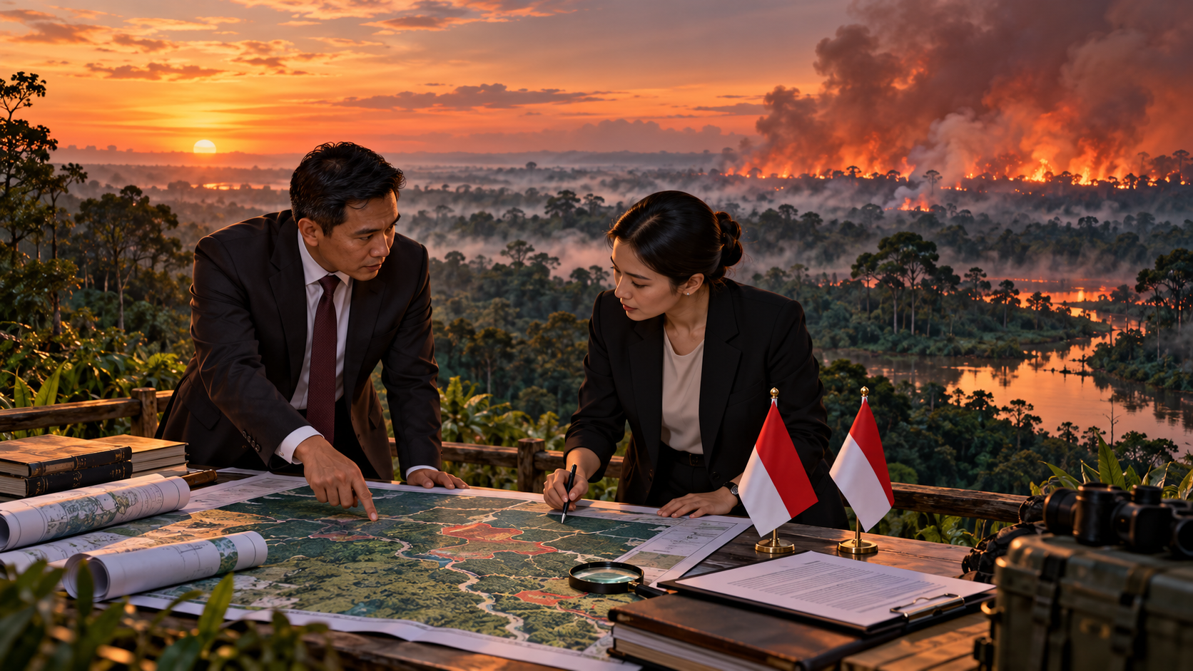 DPR Dorong RI-Singapura Perkuat Penegakan Hukum Kebakaran Hutan