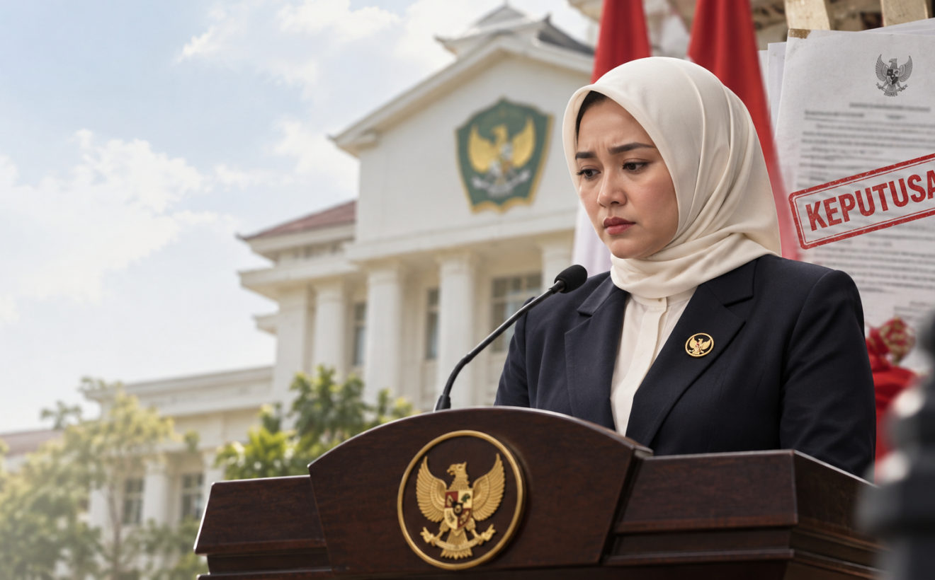 Husniah Talenrang Dipecat sebagai Bupati Gowa