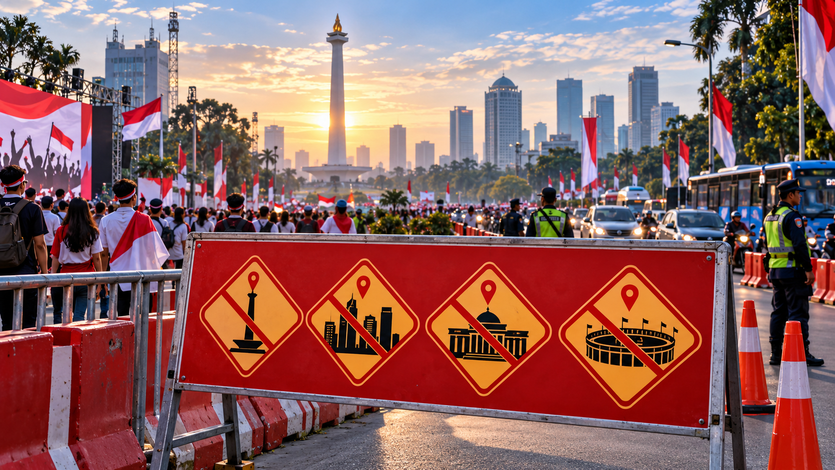 Ada Demo Hari Sumpah Pemuda di Jakarta, Hindari 4 Lokasi Ini