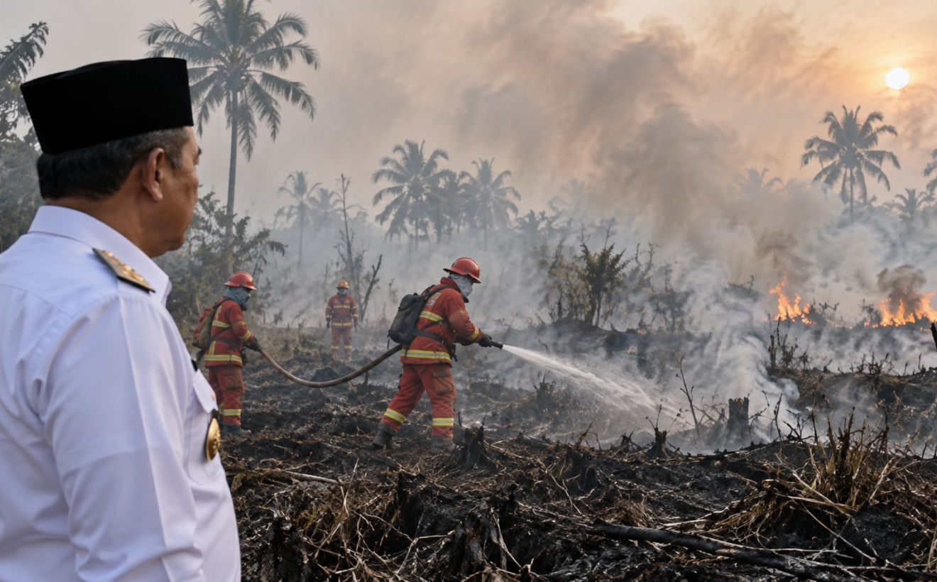 Mendagri Instruksikan Kepala Daerah Cegah Pembakaran Lahan