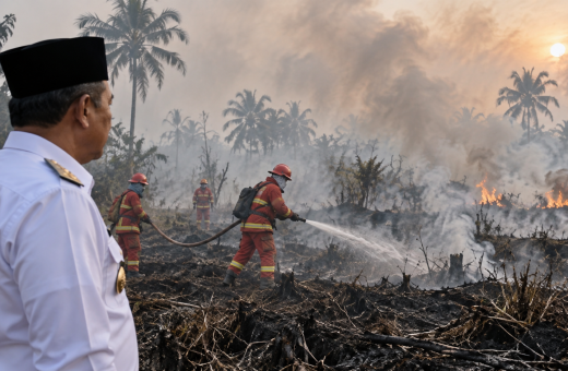 Mendagri Instruksikan Kepala Daerah Cegah Pembakaran Lahan
