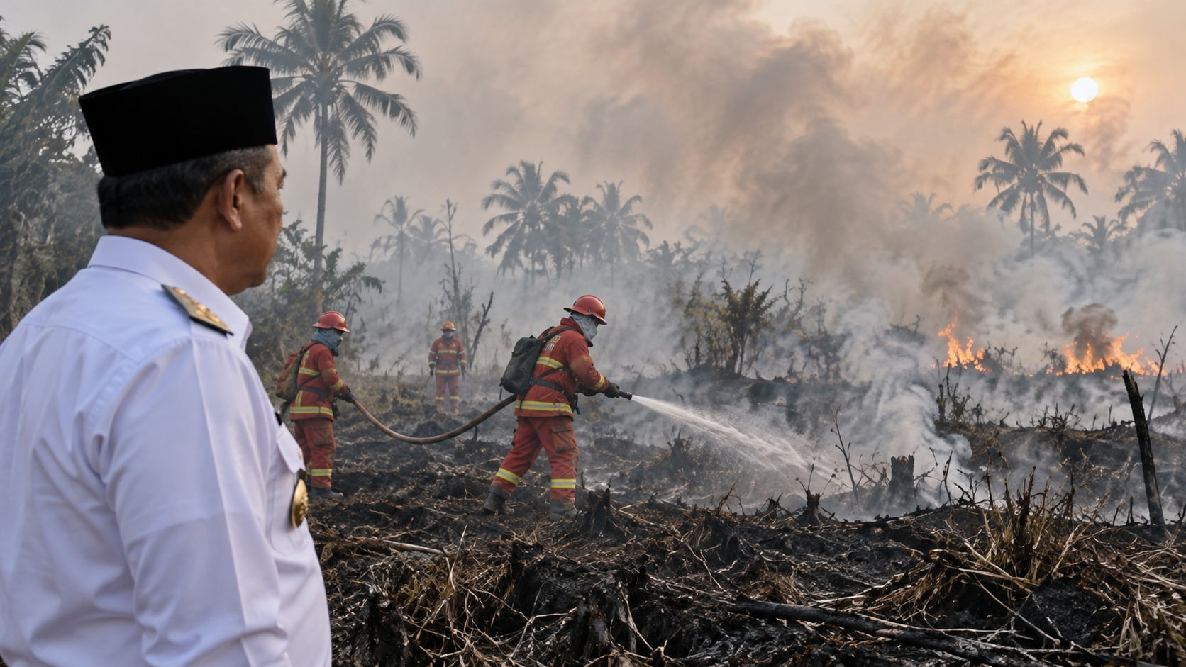 Mendagri Instruksikan Kepala Daerah Cegah Pembakaran Lahan