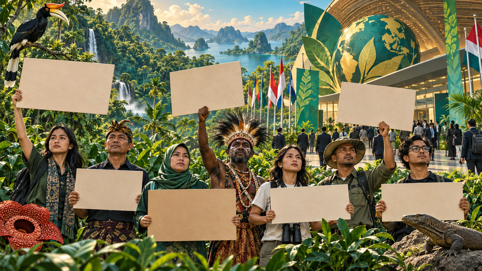 Jelang COP17 CBD, Koalisi Masyarakat Sipil Ajukan 7 Tuntutan