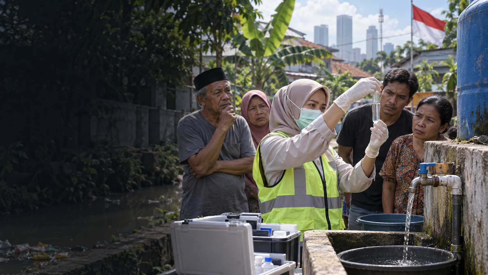Warga di Tangsel Diare Massal, Diduga Air Tercemar