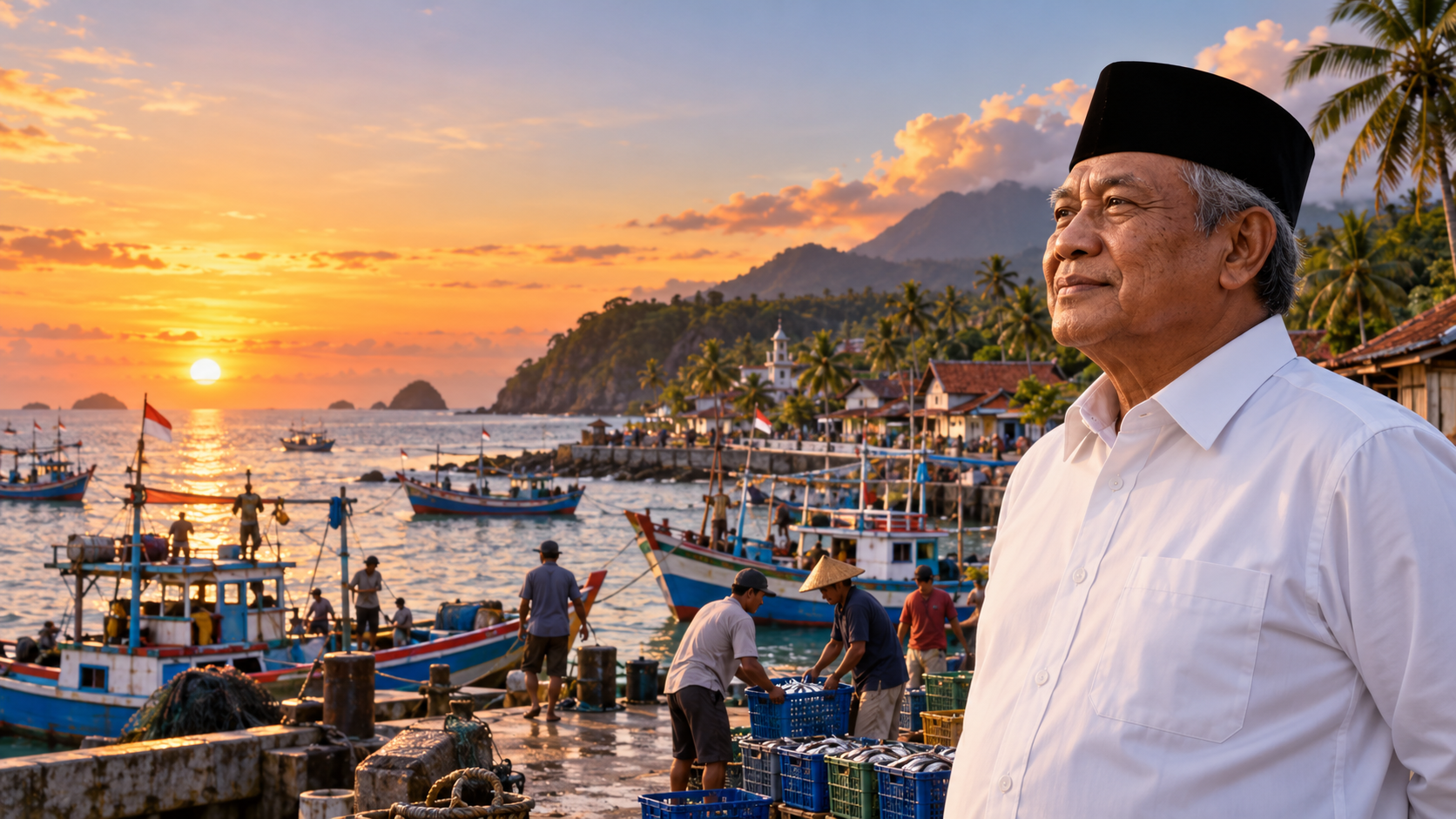 Prabowo Targetkan 100 Kampung Nelayan Beroperasi Akhir 2026