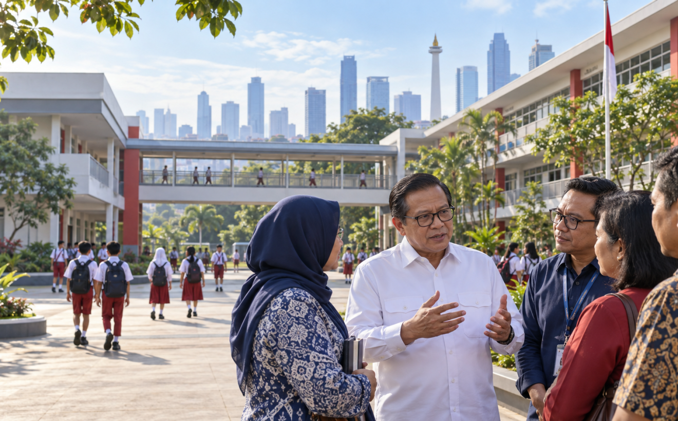 Pramono Ungkap Alasan Sekolah di Jakarta Diintegrasikan