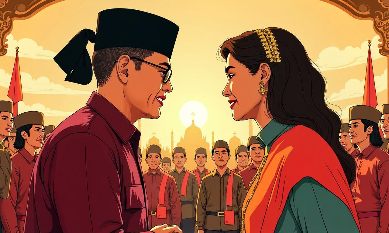 Key Discussion: Momen Prabowo-Gibran Duduk Bareng Megawati-JK saat Hari Lahir Pancasila