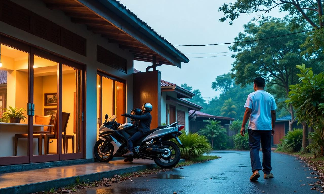 Key Strategy: Aksi Maling Motor Ini Bikin Syok, Todong Pistol ke Pemilik Rumah saat Tepergok