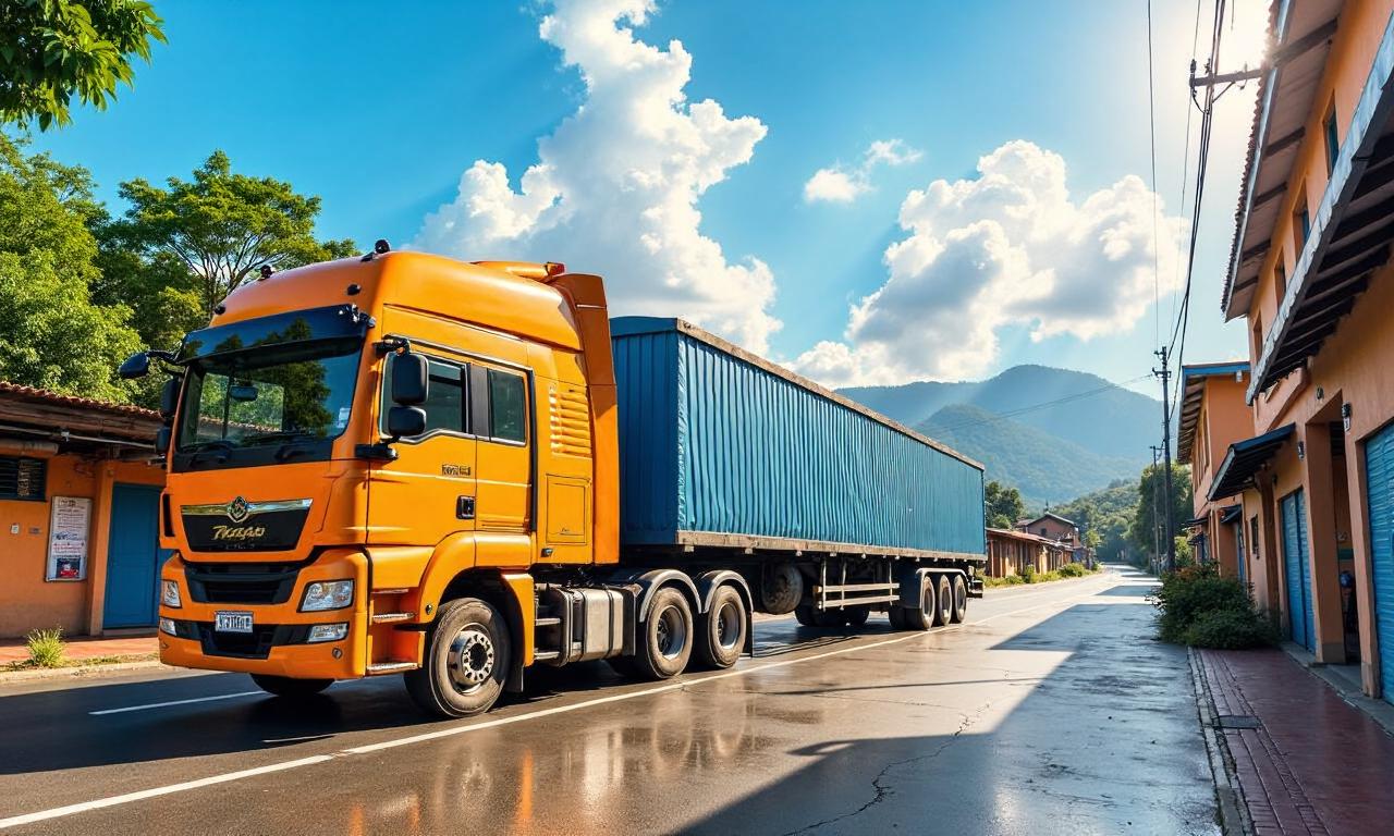 detik Truk Tepung Terguling di Tol – Berawal Gagal Nanjak