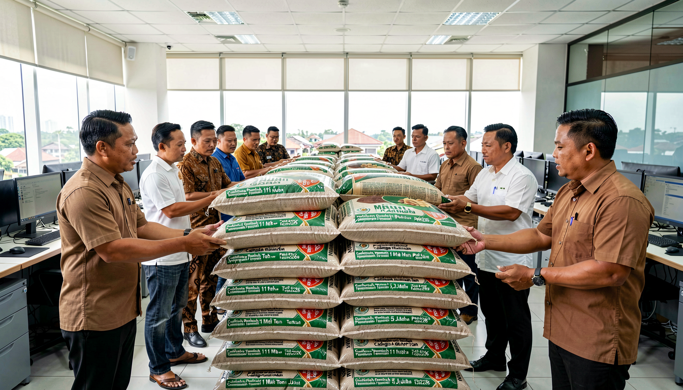 Main Agenda: Cadangan Beras Pemerintah Tembus 5,3 Juta Ton pada 11 Mei 2026