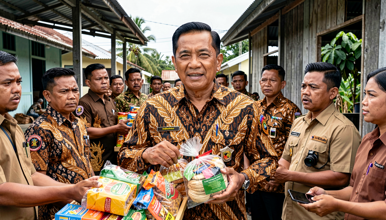 Historic Moment: Oleh-oleh Spesial Prabowo untuk Warga Miangas, Bukan Hanya Sembako