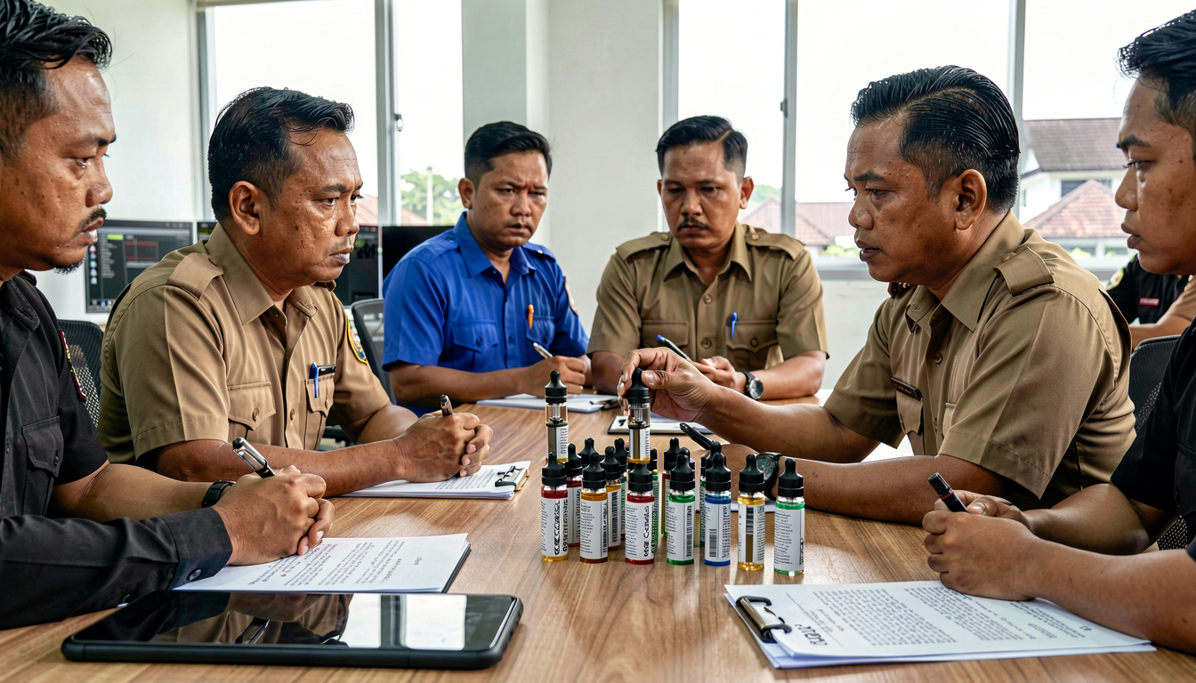 120 Catridge Vape Disita Polisi di Cengkareng – Isinya Bukan Cairan Biasa