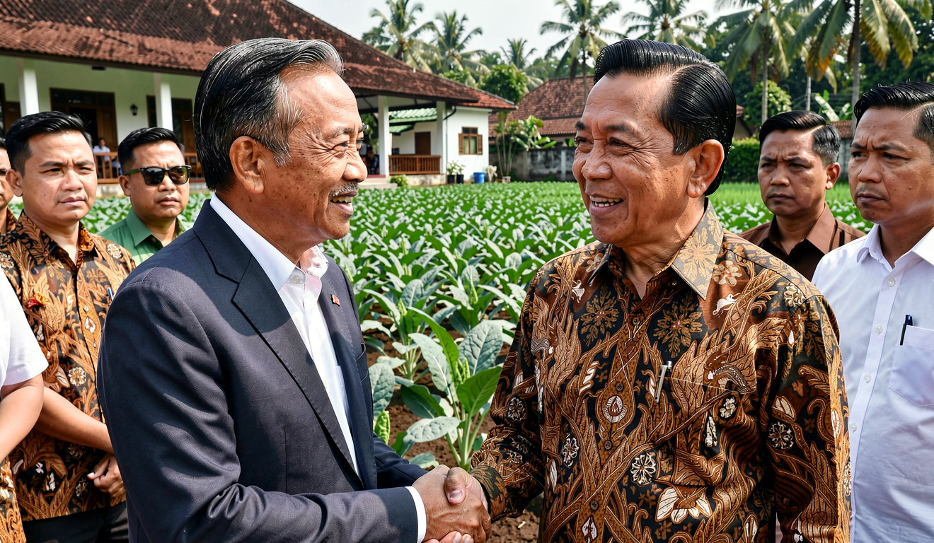 Wamentan Sudaryono Temui Jokowi di Solo, Bahas Pertanian hingga Pembangunan Berkelanjutan