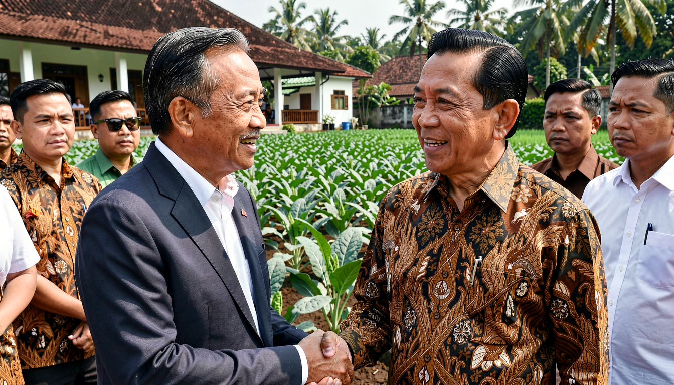 Wamentan Sudaryono Temui Jokowi di Solo, Bahas Pertanian hingga Pembangunan Berkelanjutan