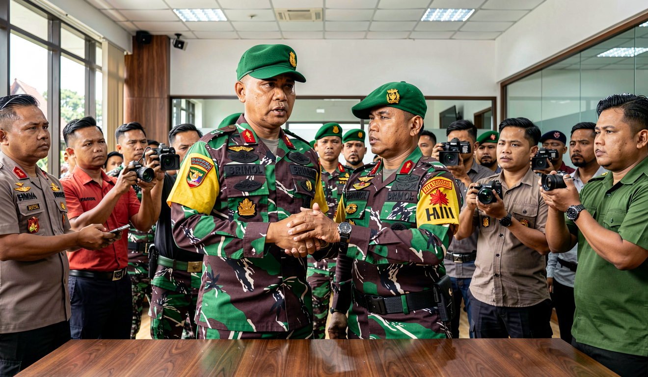 Official Announcement: Terbongkarnya Kantor Judi Online di Hayam Wuruk, Brimob Turun Tangan