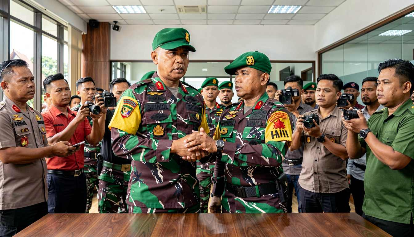 Official Announcement: Terbongkarnya Kantor Judi Online di Hayam Wuruk, Brimob Turun Tangan