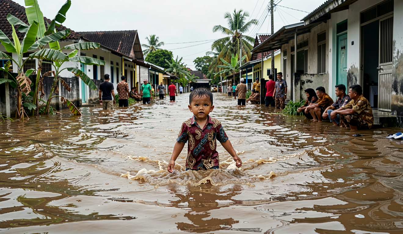 Banjir Bandang Musi Rawas Utara: 16.156 Rumah Terendam – 1 Balita Meninggal