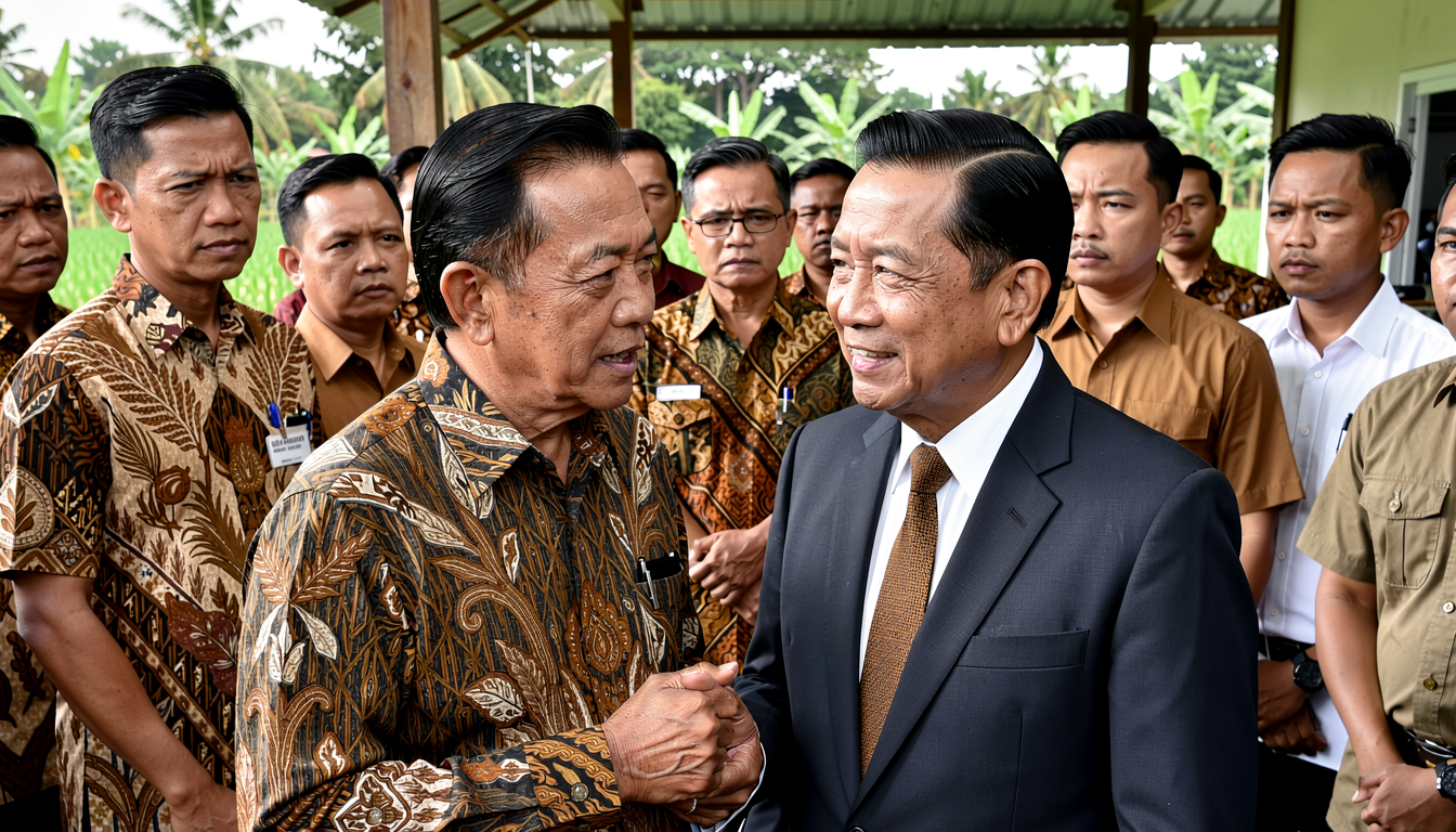 Wamentan Sudaryono Temui Jokowi di Solo, Bahas Pertanian hingga Pembangunan Berkelanjutan