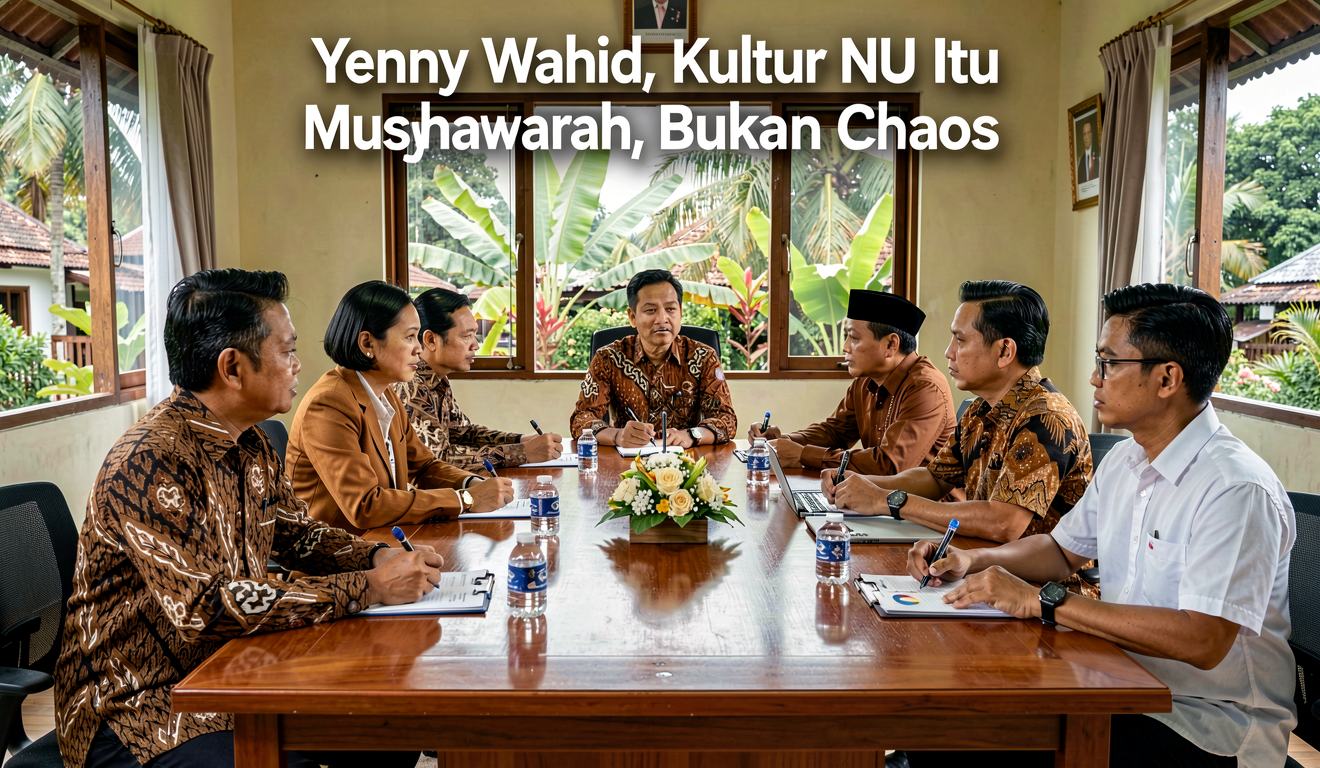 Yenny Wahid: Kultur NU Itu Musyawarah, Bukan Chaos