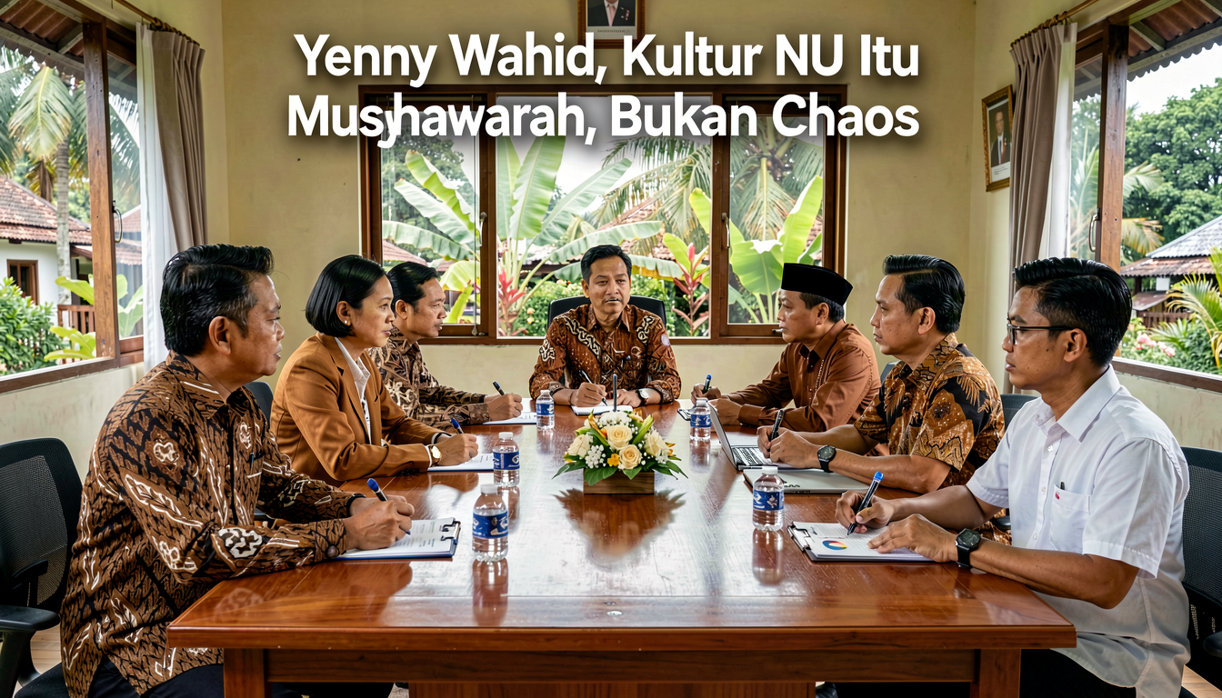 Yenny Wahid: Kultur NU Itu Musyawarah, Bukan Chaos