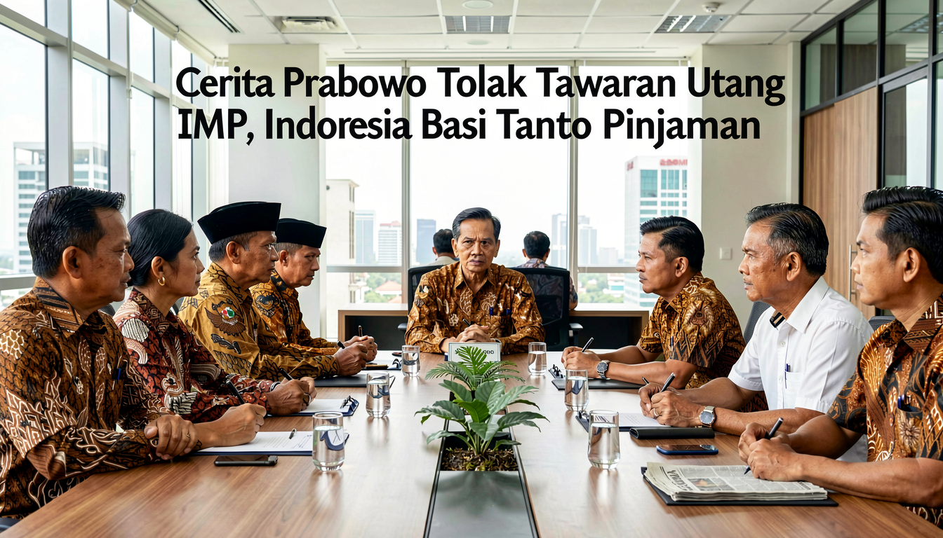 Cerita Prabowo Tolak Tawaran Utang IMF: Indonesia Bisa Tanpa Pinjaman