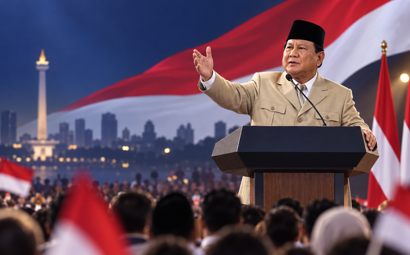Alasan Prabowo Lebih Suka Pidato Tanpa Teks