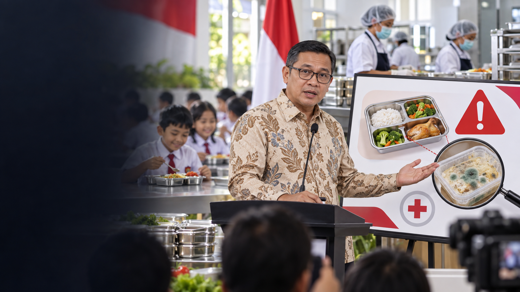Sudaryono Sebut Gangguan Kesehatan MBG Banyak Dipicu Makanan Rusak